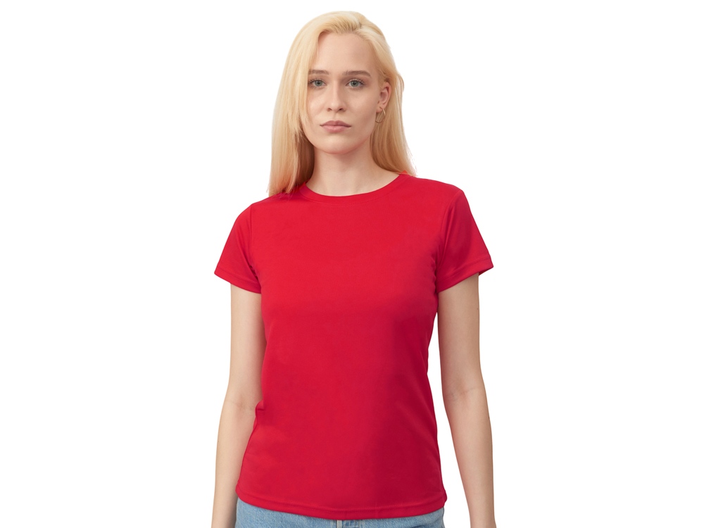 Футболка спортивная Verona женская, красный-0