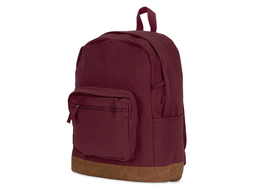 Рюкзак Shammy с эко-замшей для ноутбука 15, бордовый-0