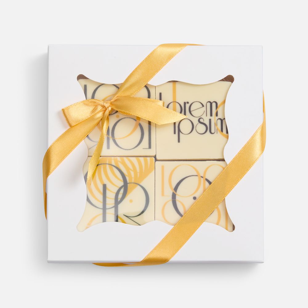 Набор из 4 печений Dream White на заказ-0