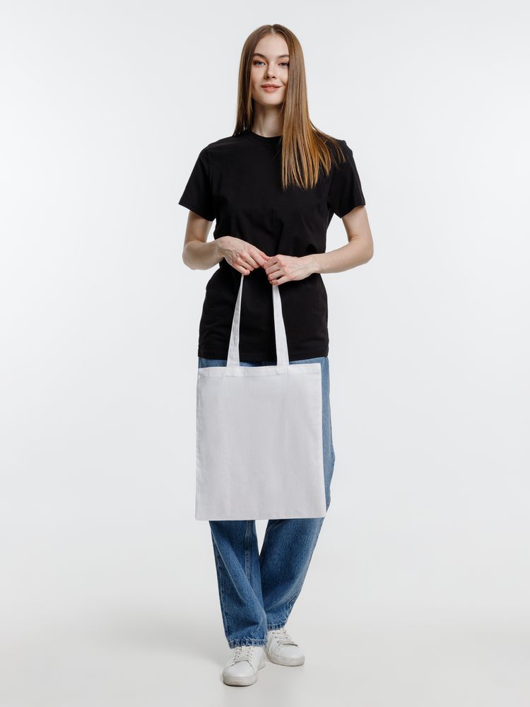 Холщовая сумка Neat 140, белая-4