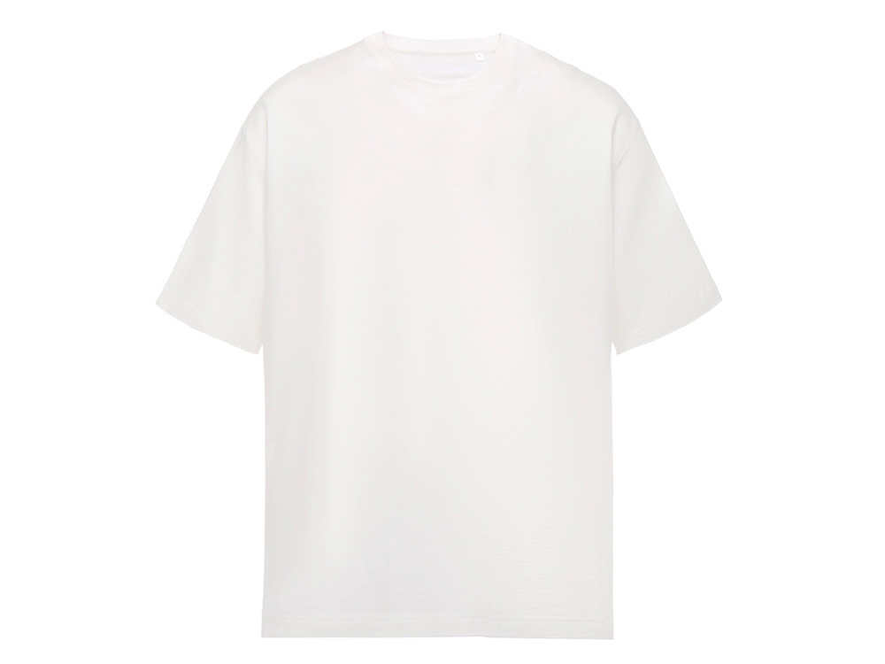 Футболка Kyoto из джерси 180 г/м2 с пич отделкой, унисекс, молочный-6