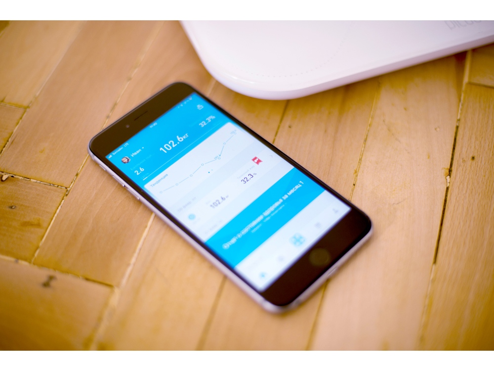 Умные диагностические весы с Wi-Fi Picooc S3 White V2 (6924917717346), белый-10