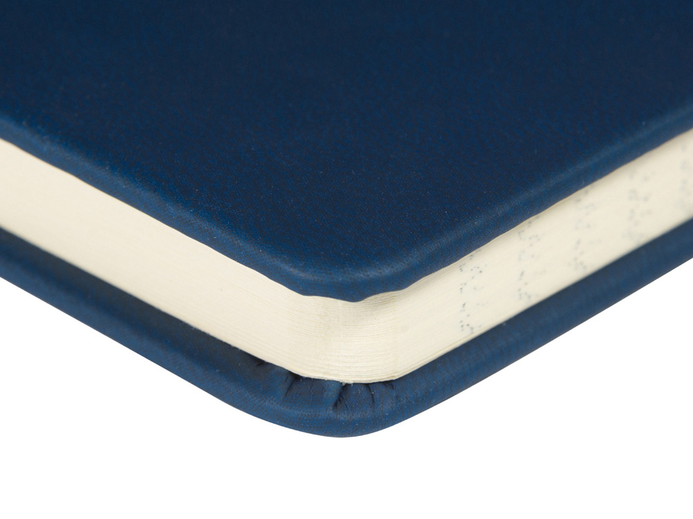 Ежедневник недатированный А5 Megapolis Velvet New, темно-синий-1