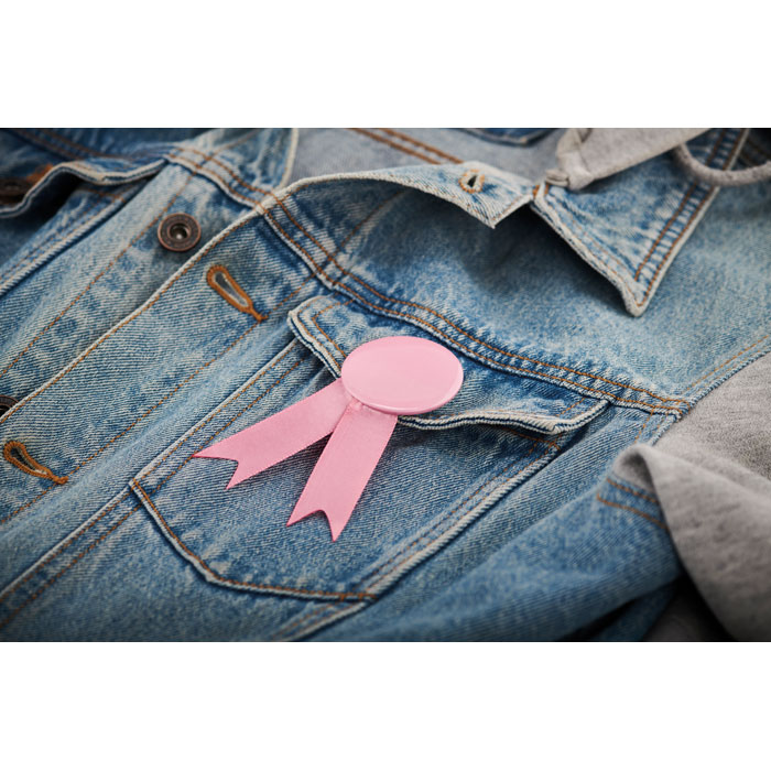 Значок, детский розовый-2