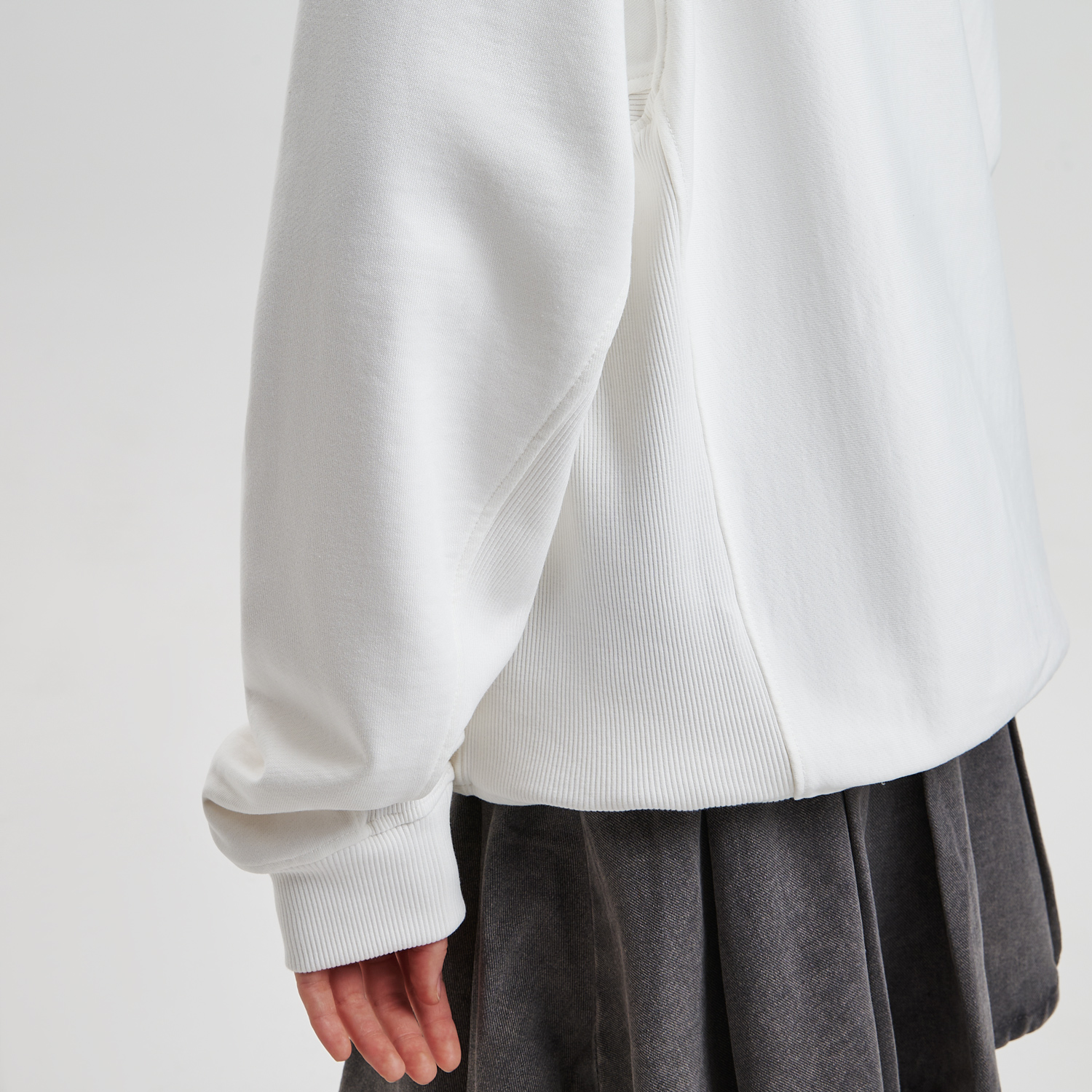 Худи релакс унисекс Адвенче (Adventure), белый-10