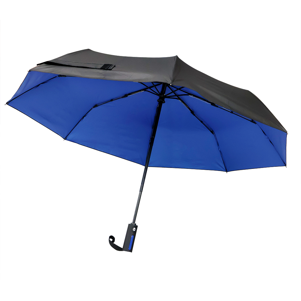 Автоматический противоштормовой складной зонт Sherp, Синий-2