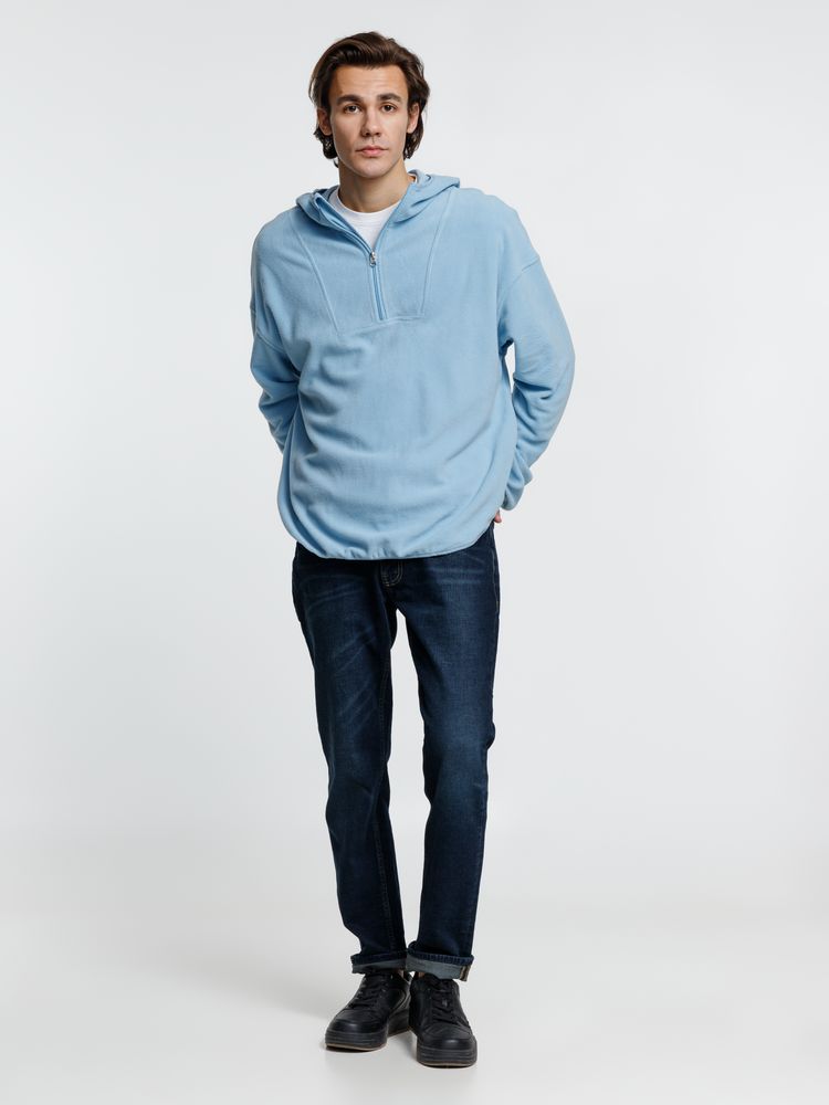 Анорак флисовый унисекс Fliska, голубой-4