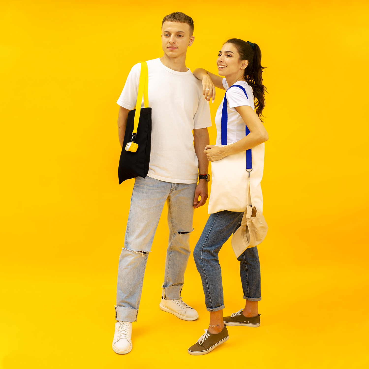 Шоппер Superbag (неокрашенный с синим)-8