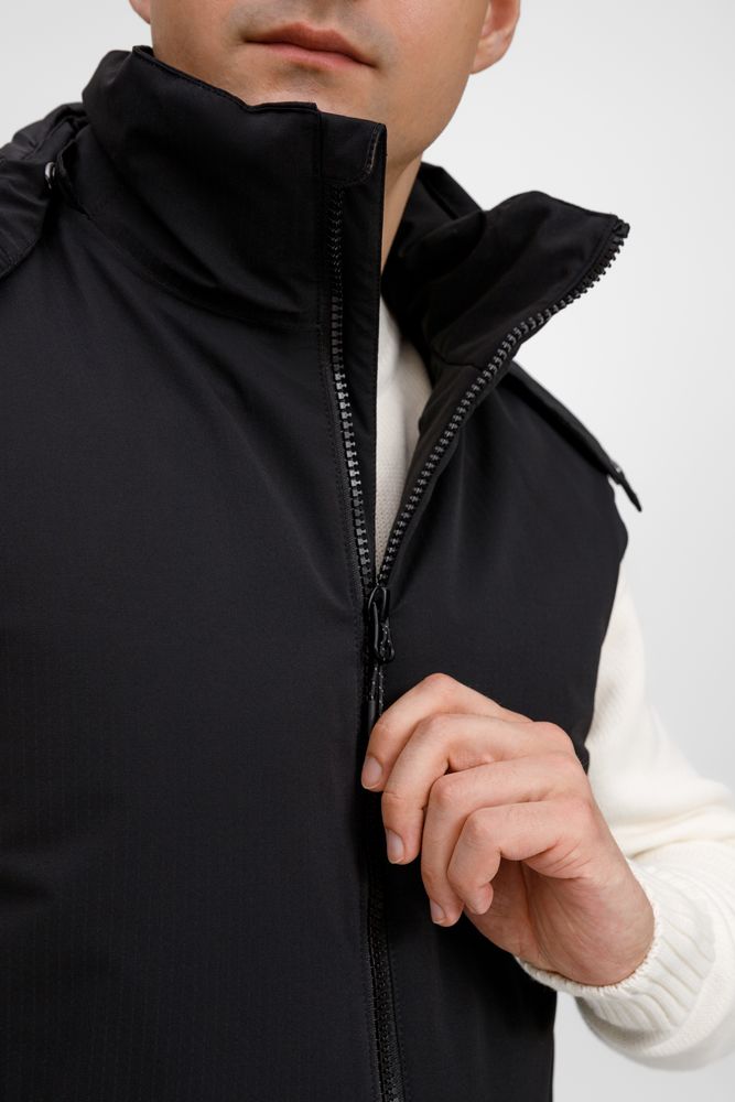 Жилет унисекс Sfera, черный-10