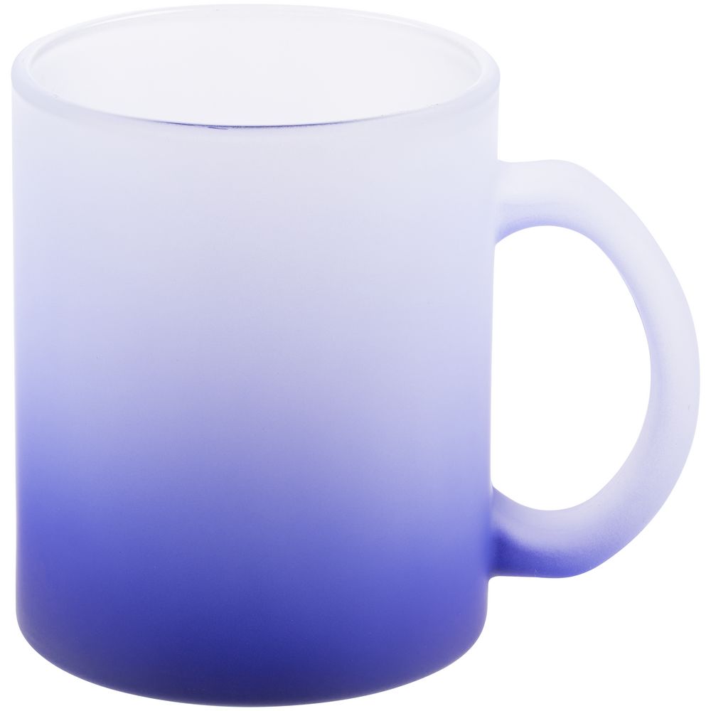 Кружка Grade Fade для сублимационной печати, матовая, синяя-0