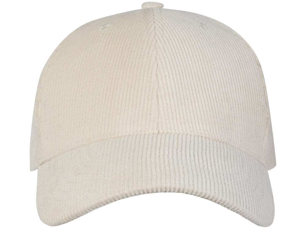 Hutton 6-панельная бейсболка из переработанного хлопка - Sandstone-1