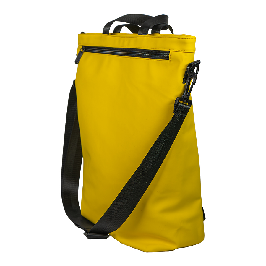 Рюкзак "Shop", жёлтый, 42 х 39 х 13 см, 100% полиуретан, желтый-1
