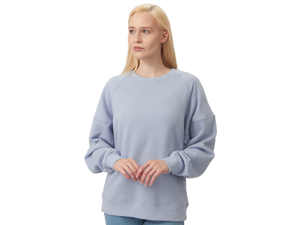 Свитшот оверсайз Paris, унисекс, небесно-голубой-5