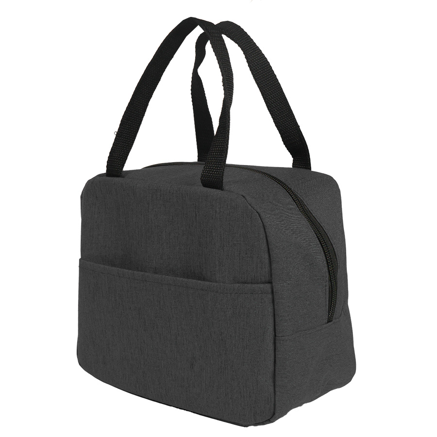 Термосумка "EAT", чёрный, 24 x 21 x 12 см, полиэстер 300D, черный-1