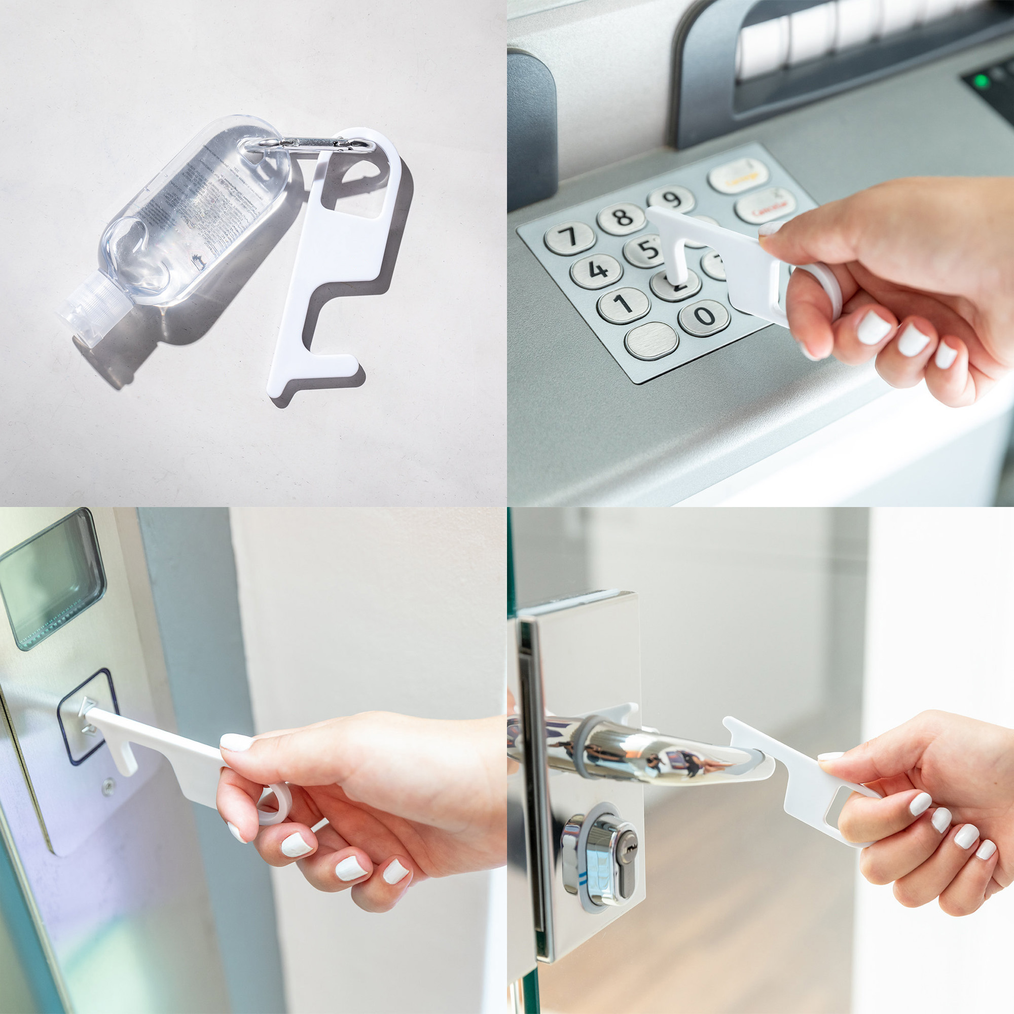 Брелок "Тачер" бесконтактный с антибактериальной защитой-1