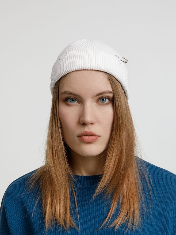 Шапка Pricker, белая-5
