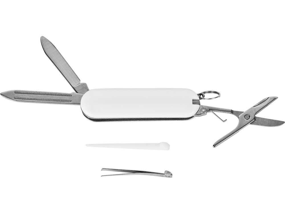 Мультитул-брелок 5-в-1 Pinny, белый-3