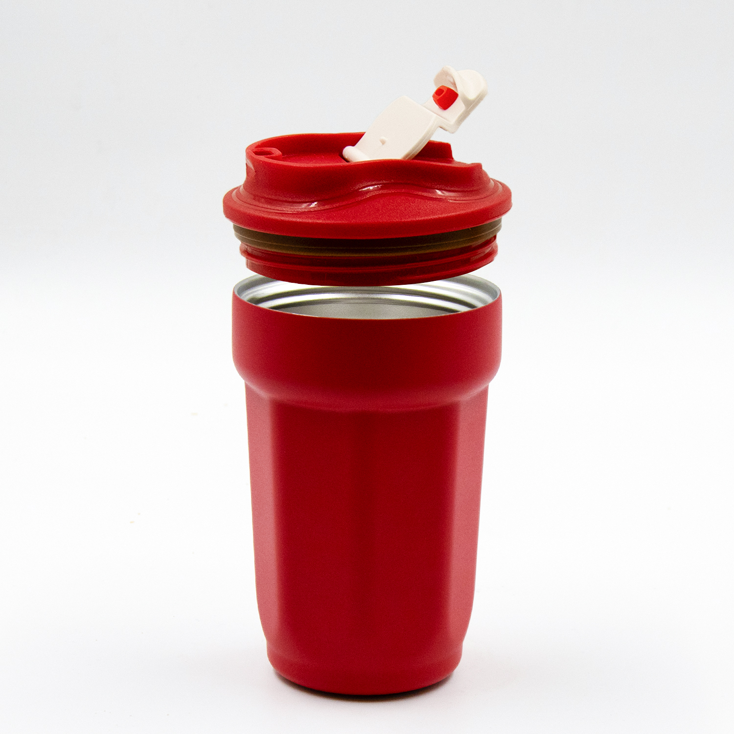 Термостакан TEDGE (красный с белым)-7