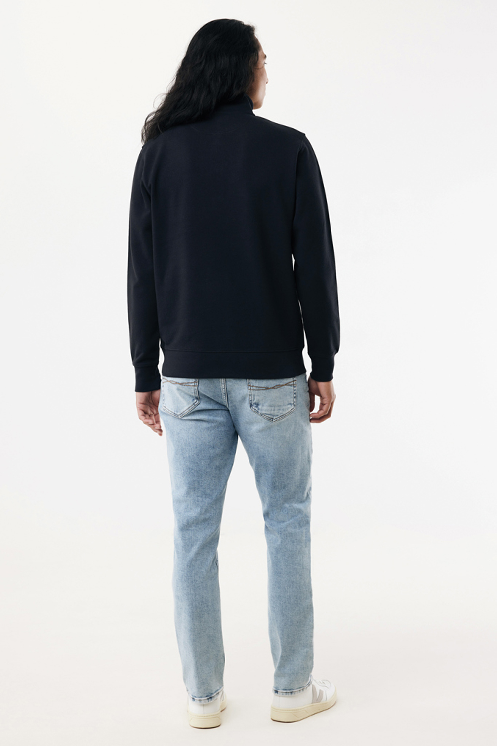 Свитшот на молнии Iqoniq Elgon из переработанного хлопка, 300 г/м²-7