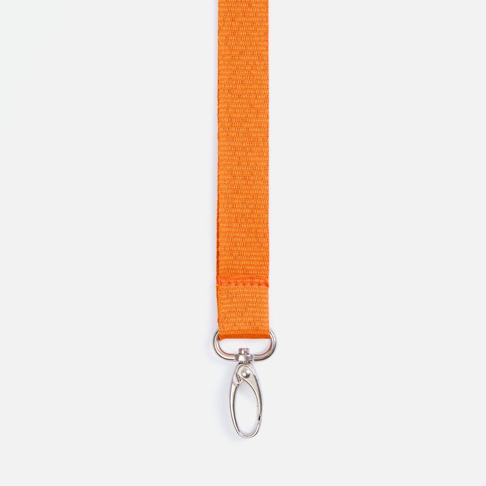 Лента для бейджа Pin, светло-оранжевая-2