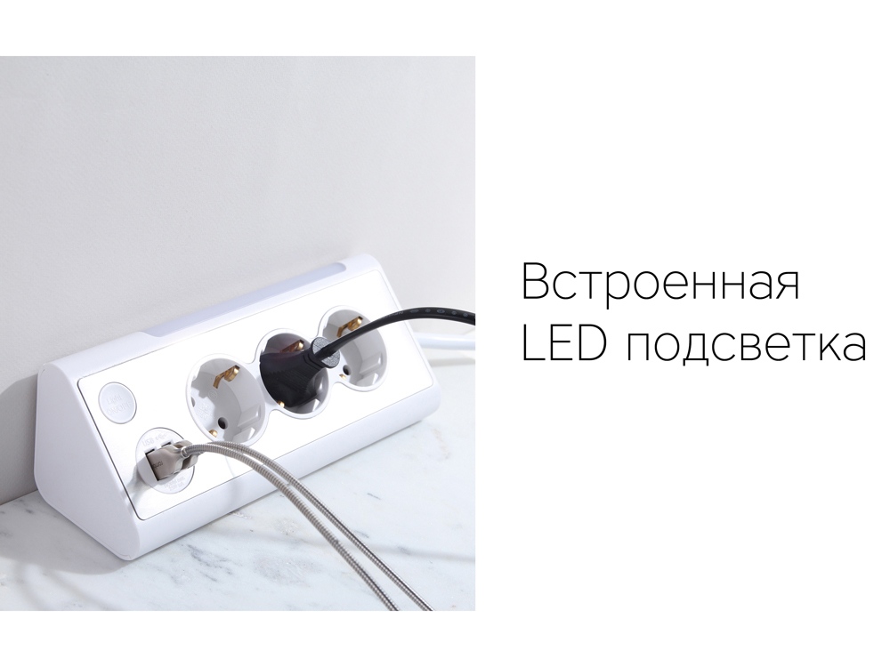 Сетевой фильтр Rombica NEO TRINITY - White-7