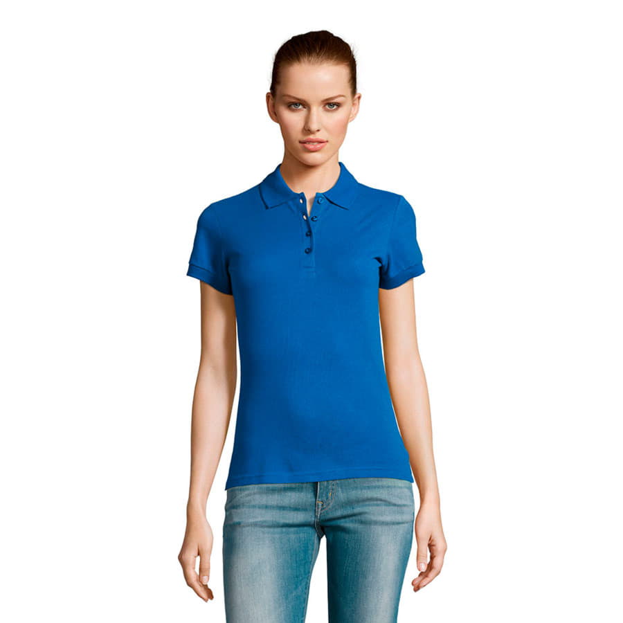 Поло женское PASSION 170, синий-1
