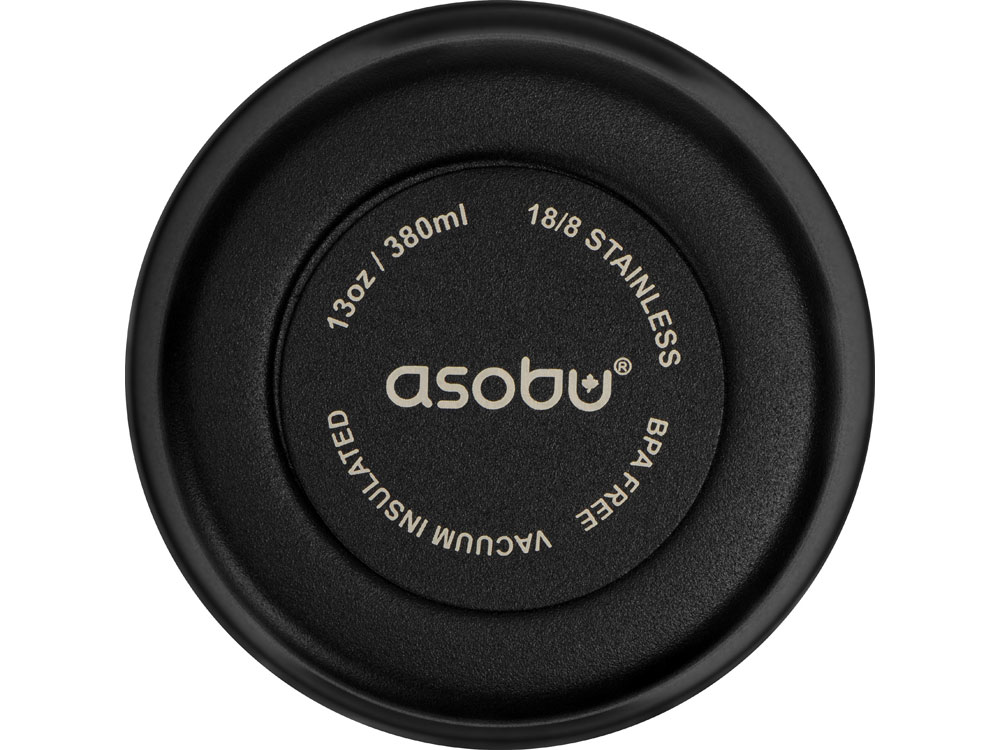 Термокружка CAFe COMPACT, 380 мл, черный-9