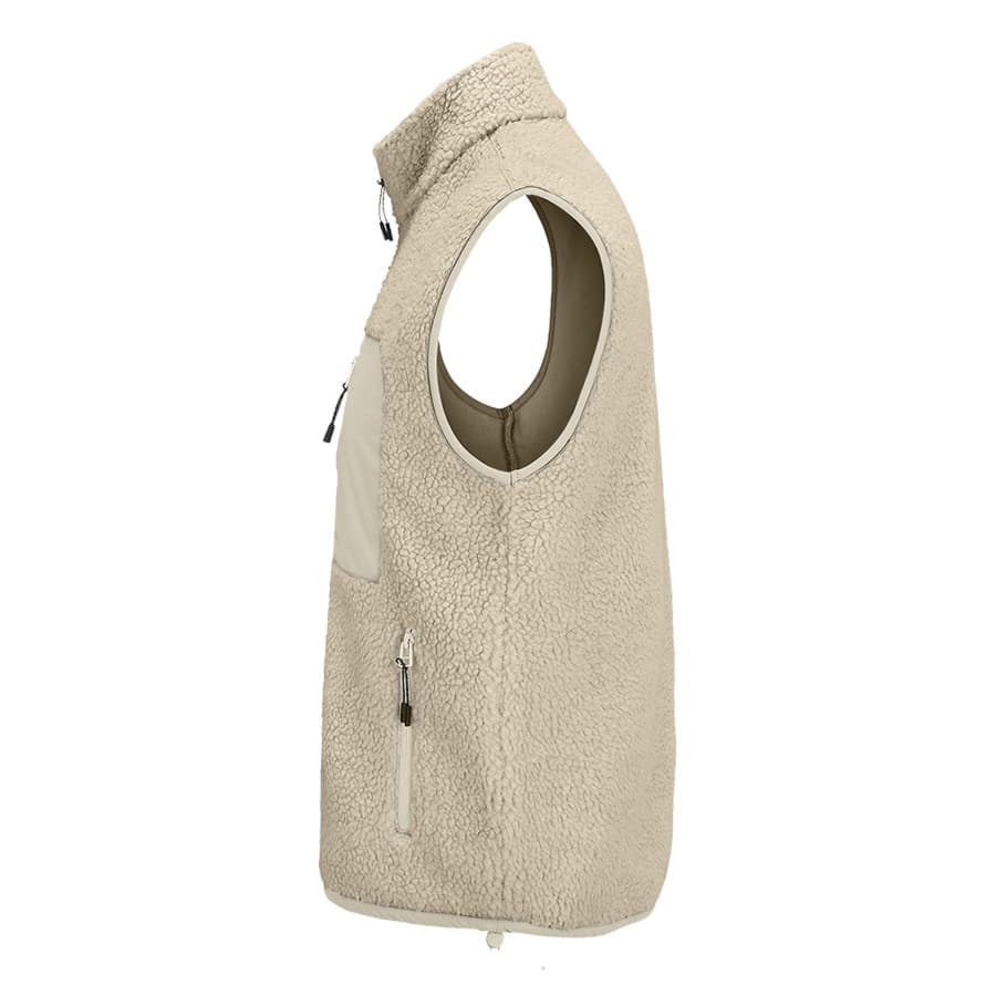 Жилет унисекс FURY BW, бежевый-2