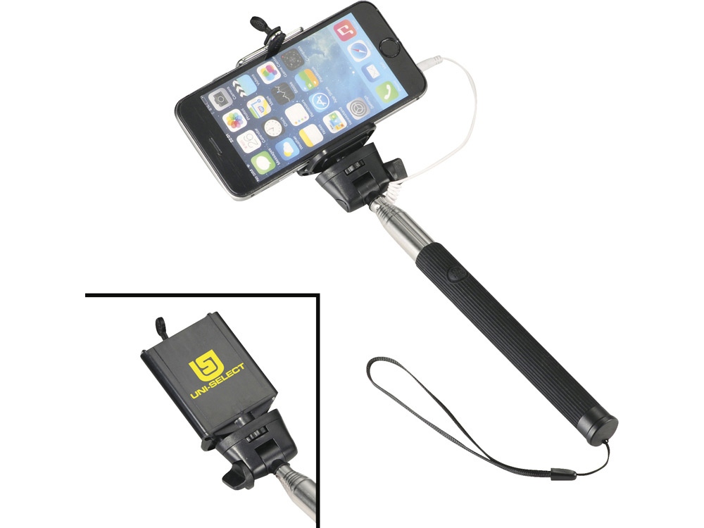 Монопод проводной Wire Selfie, черный-3