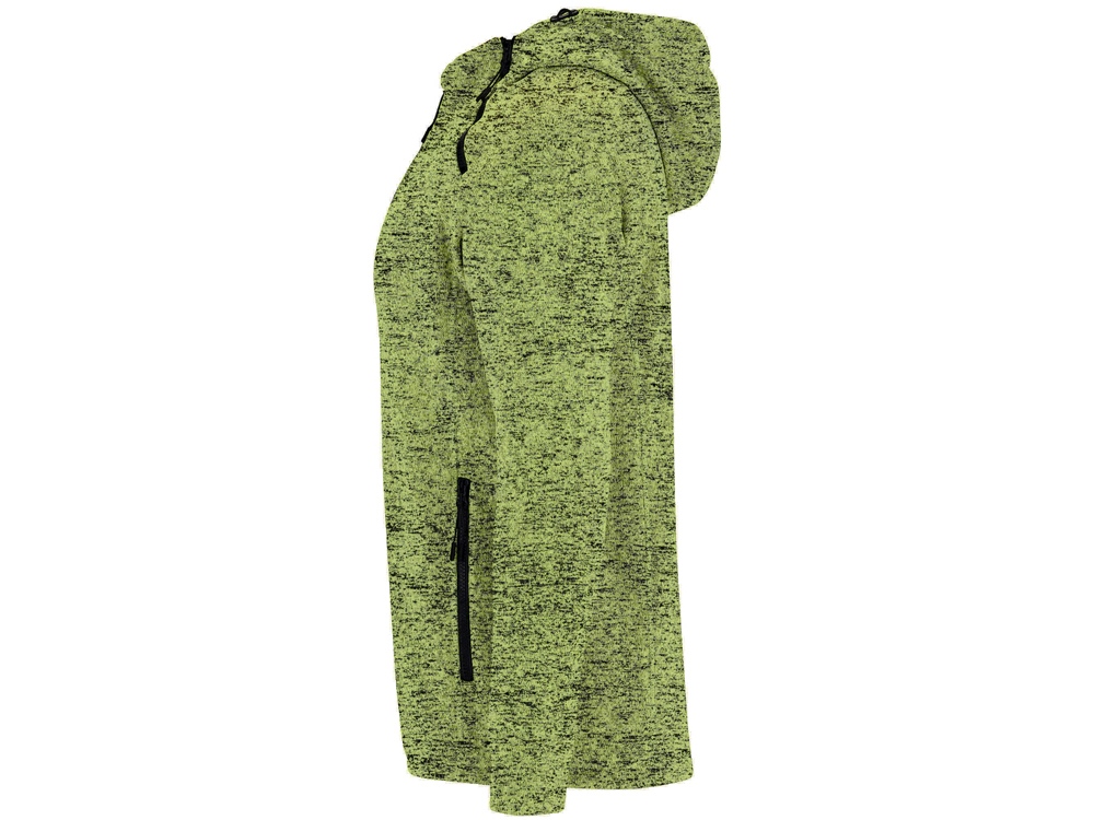 Толстовка на молнии Everest, меланжевый салатовый-2