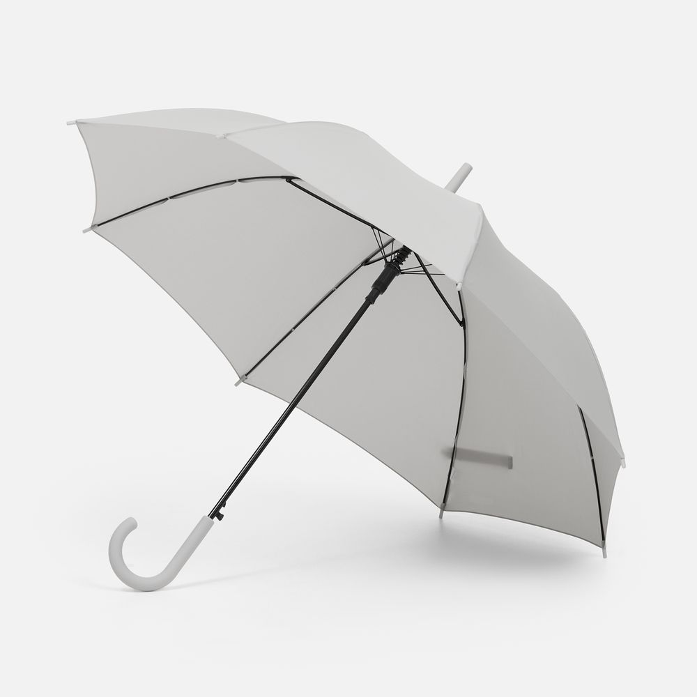 Зонт-трость Jolly Brolly, светло-серый-0