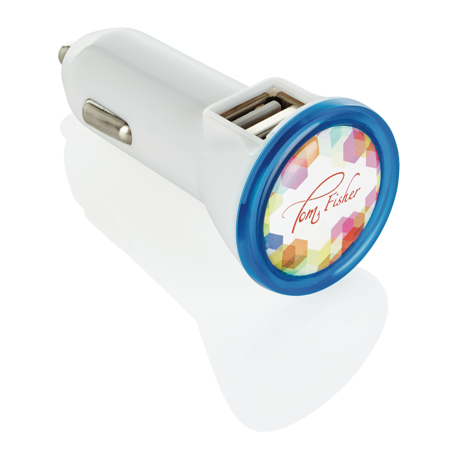 Мощное автомобильное зарядное устройство с 2 USB-портами-6