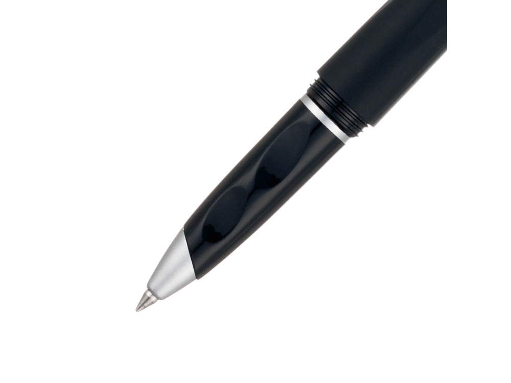 Ручка-роллер Pierre Cardin ACTUEL. Цвет - черный. Упаковка Р-1-6