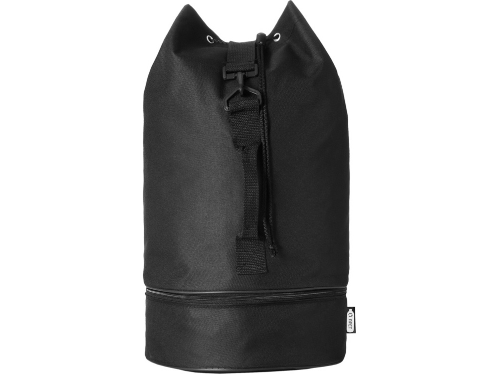 Idaho, спортивная сумка из переработанного PET-пластика, черный-1