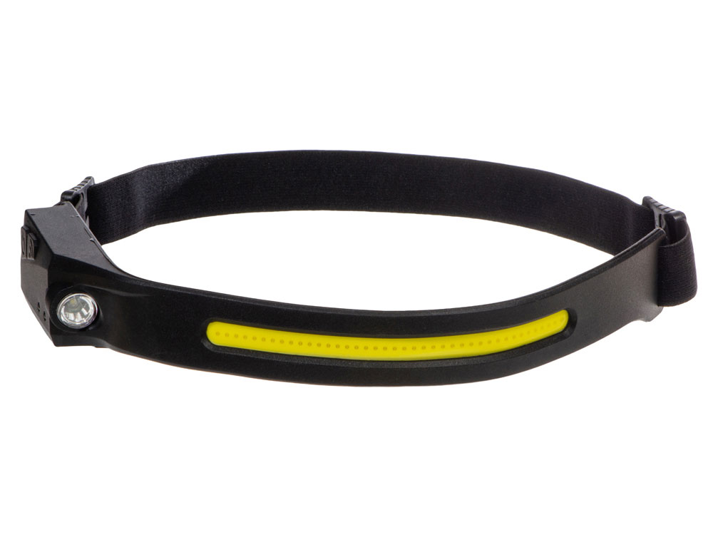 Налобный фонарь 2-в-1 c управлением жестами Spacelight, черный-1