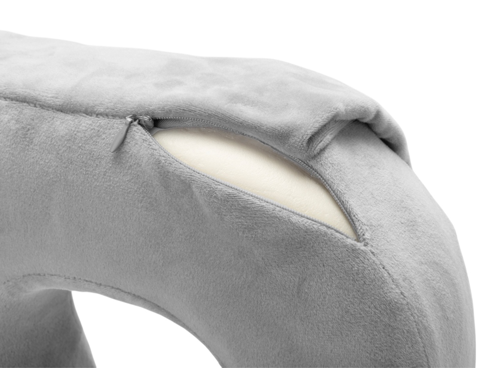 Подушка с эффектом памяти и вшитым чехлом Stash & Snooze-2