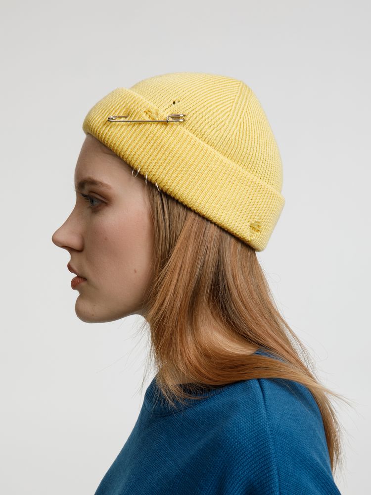 Шапка Pricker, желтая (попкорн)-7