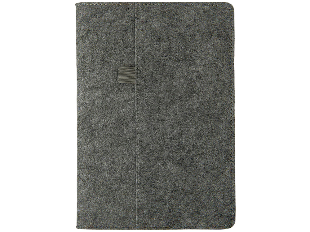 Двустороннее портфолио из рпет-фетра и искусственной кожи Felt, серый-5
