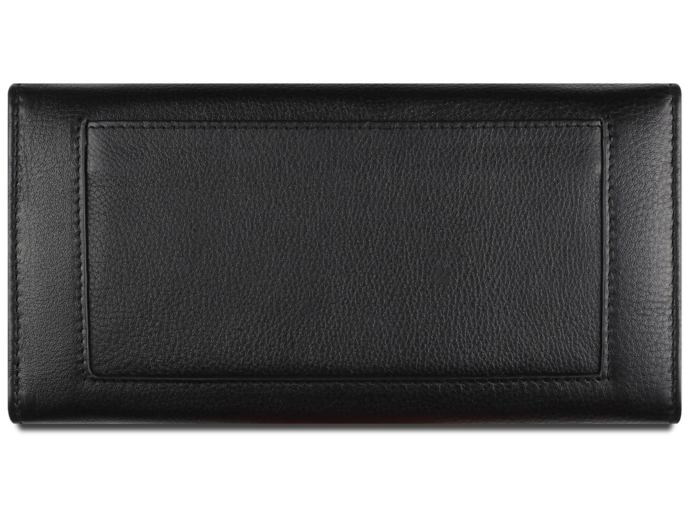 Кошелёк женский BUGATTI Lady Top, чёрный, натуральная воловья кожа, 20х2,5х10,5 см-5