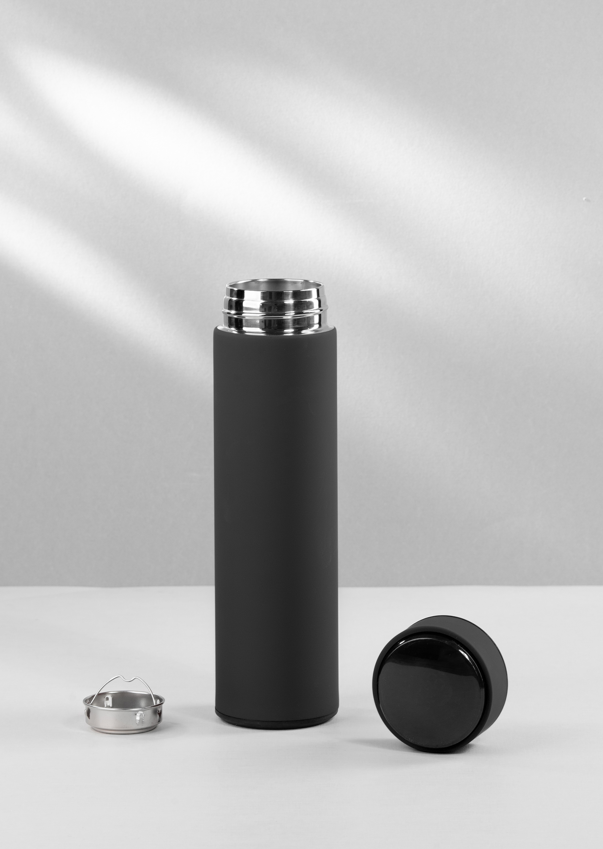 Термос "Бостон next" 500 мл с индикацией температуры, soft touch, сменная батарейка-2