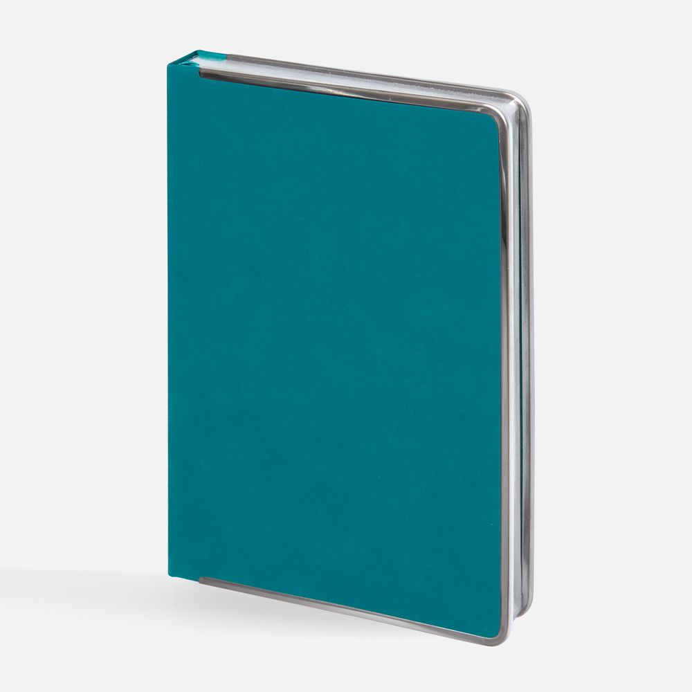 Ежедневник Metal Frame на заказ, датированный, бирюзовый-0
