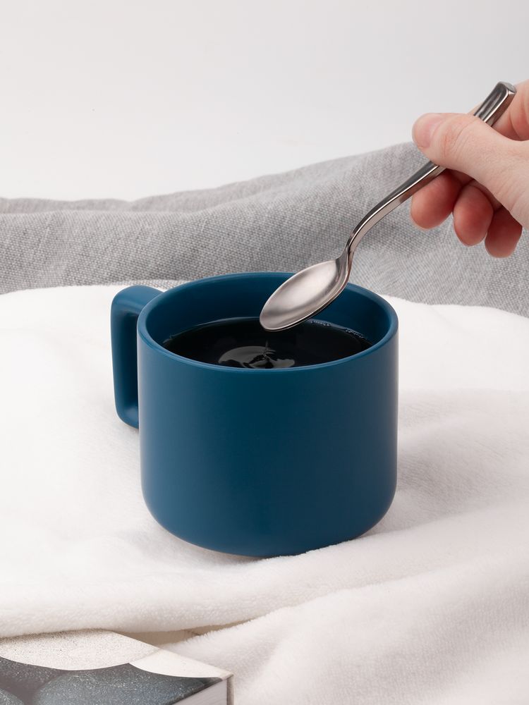 Чашка Jumbo в коробке матовая, морская волна-4