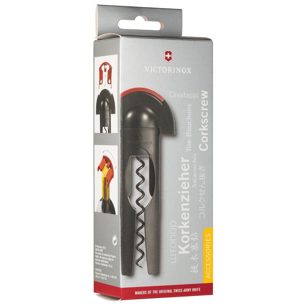 Штопор Victorinox Utensils, черный-3
