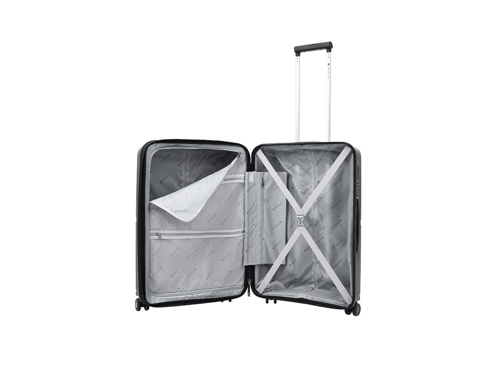 Чемодан 4-х колесный Magellan, SANTIAGO, 76л, черный-1