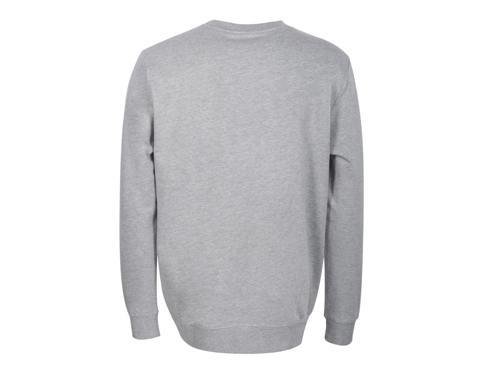 Свитшот Warsaw 220гр, унисекс, серый меланж-9