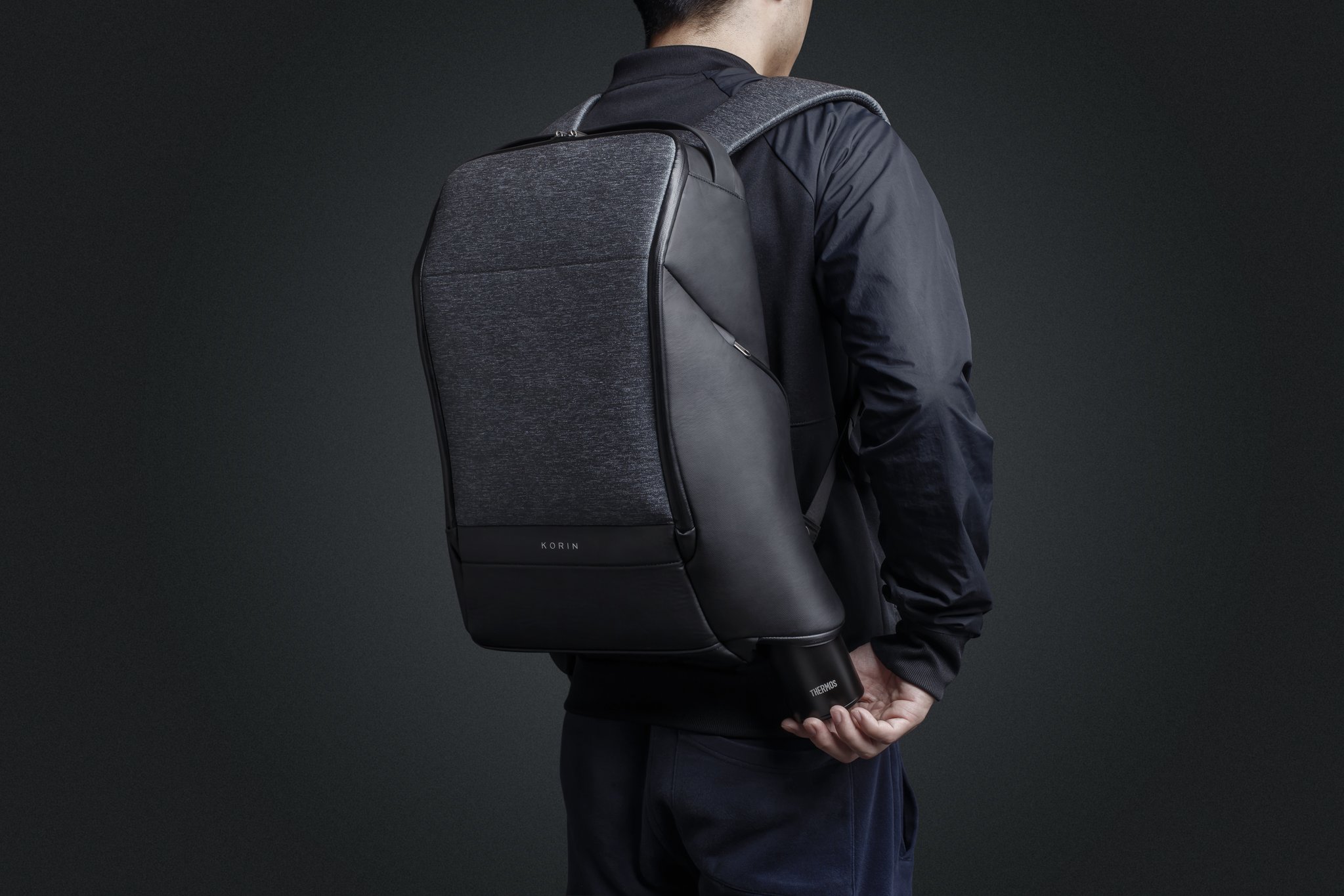 Рюкзак FlexPack Pro 47х34х18 см, черный-22