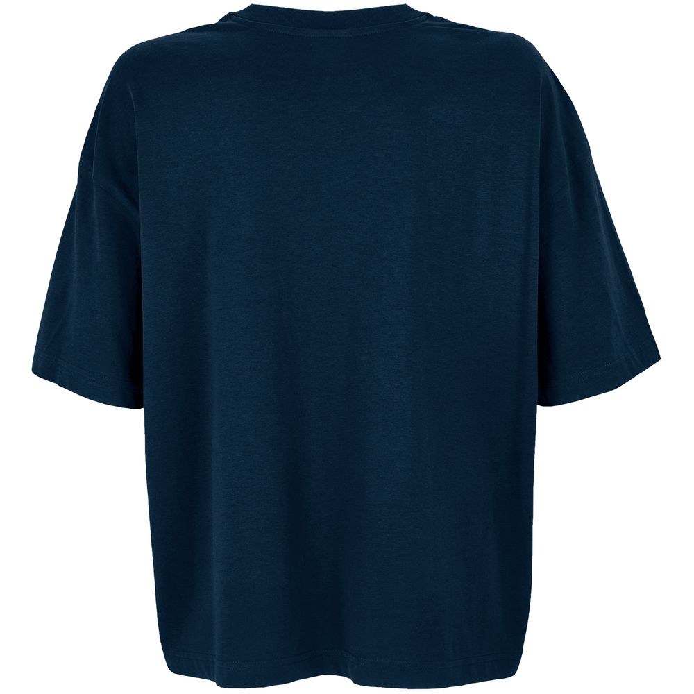 Футболка оверсайз женская Boxy Women, темно-синяя-3