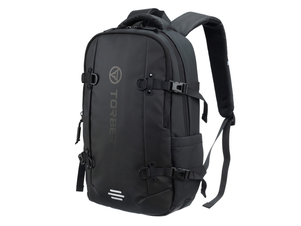 Рюкзак спортивный TORBER Xtreme 18, чёрный, 31 х 12 х 46 см, 17л-1