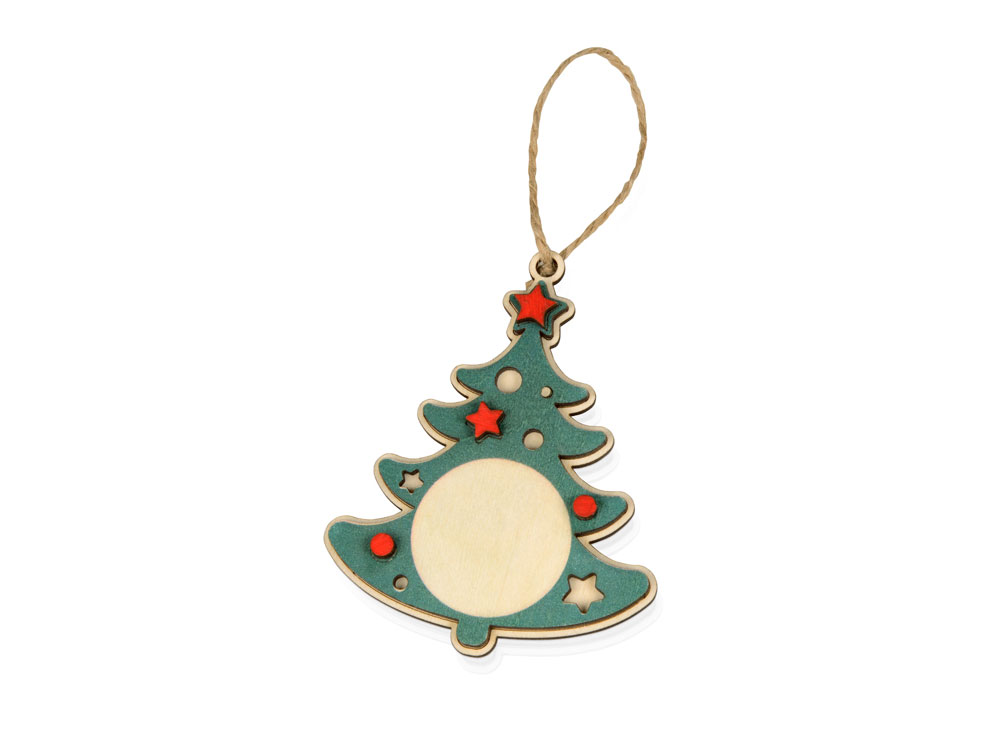 Набор с новогодними подвесками, 5 подвесок, 122 х 45 х 122 мм-4