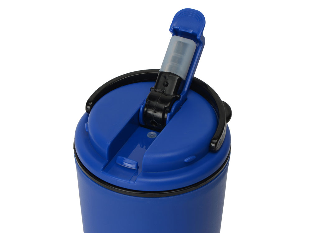 Стакан-тамблер Parma со встроенной трубочкой, 350 мл, цвет синий-5